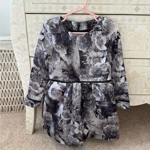 Imoga Floral Long Sleeve Dress size 3t